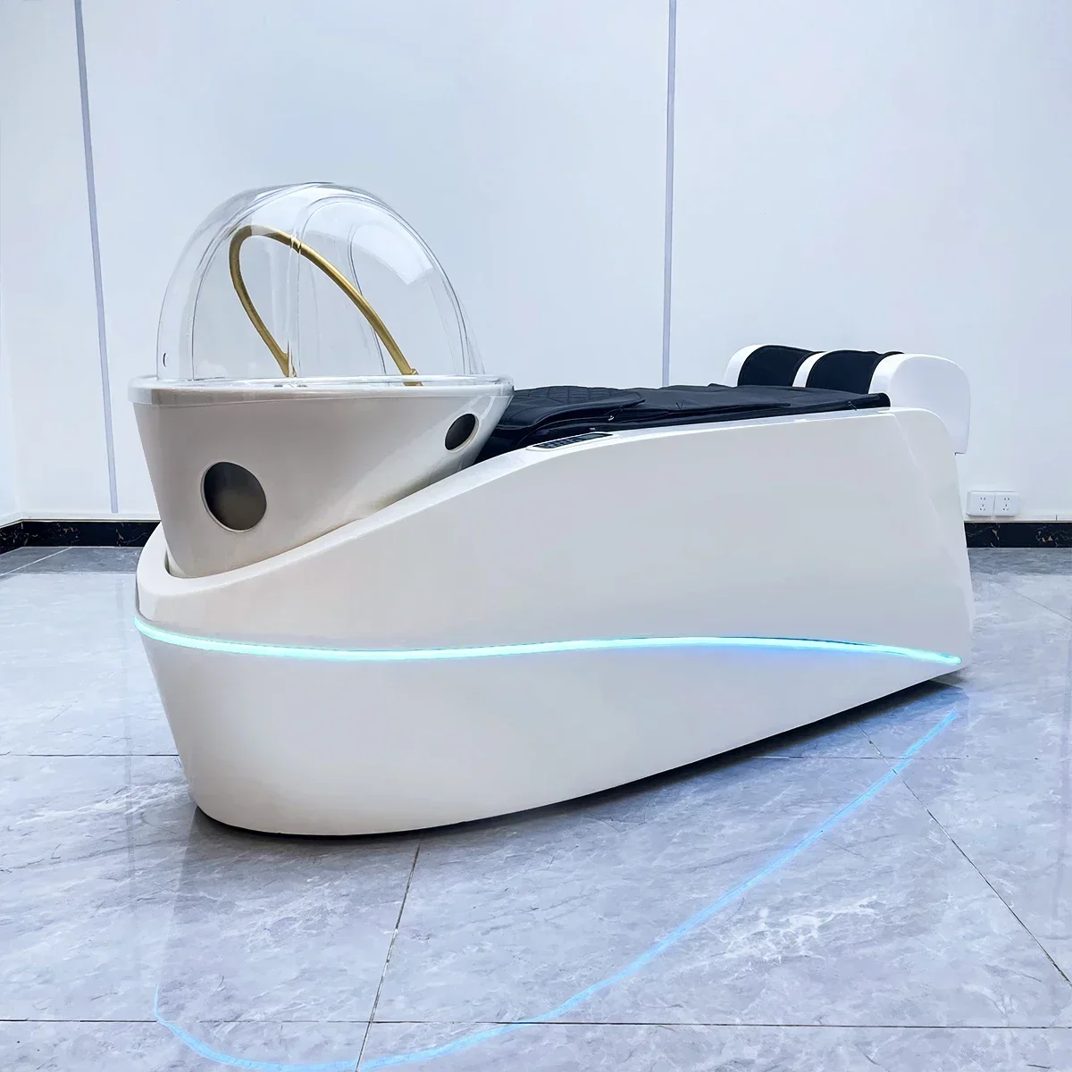 

45Full-Automatic Intelligent Electric Massage Shampoo Bed Ceramic Basin Washing and Flushing Massage