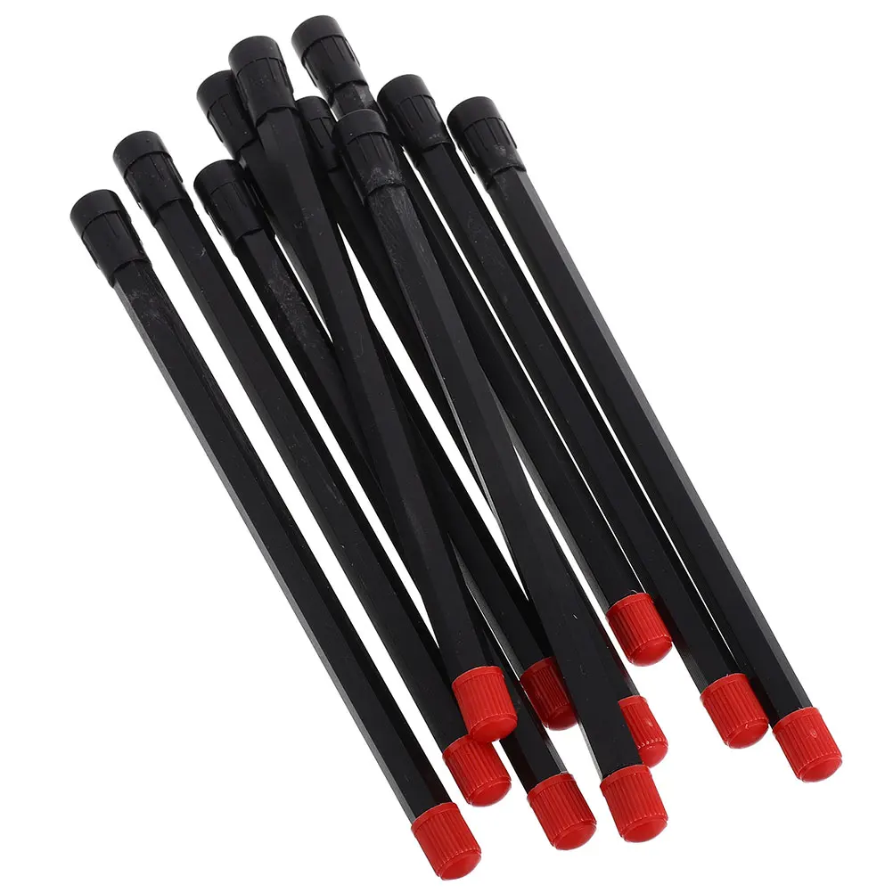 

10pcs Valve Extender Rods 180mm Black Plastic Car Motorcycle Bicycle Inflation Valve Stem Nozzle Extender Tools Stem Extensions