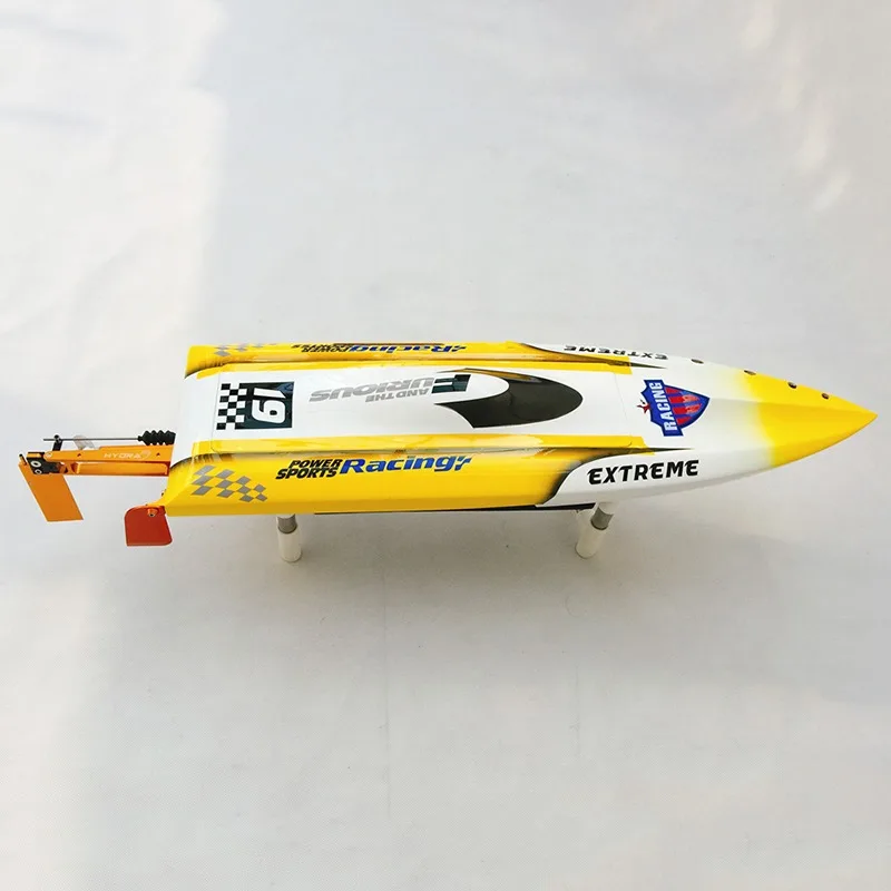 75cm 원격 조종 보트 70km/h 브러시리스 모터 MONO-1 울프 투스 원격 조종 보트 전복 방지 RC 보트 모델 RTR 성인용 장난감
