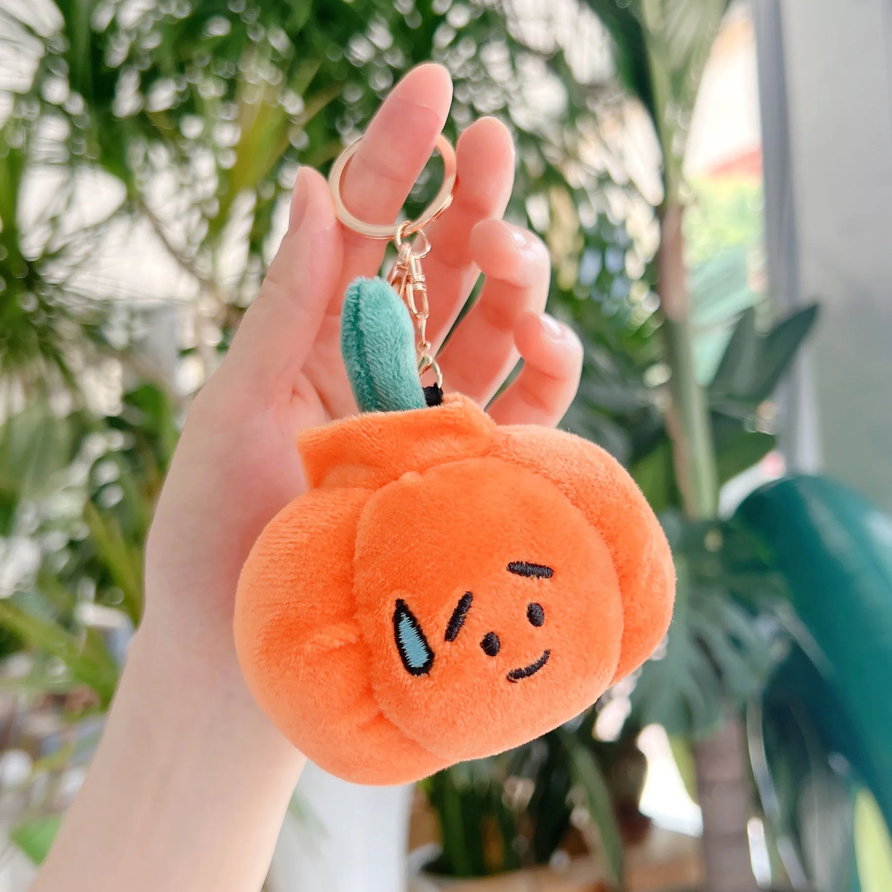 new Simulated vegetables White Radish garlic capsicum Carrots Pumpkin  broccoli ginger corn bamboo shoot Pendant keychain