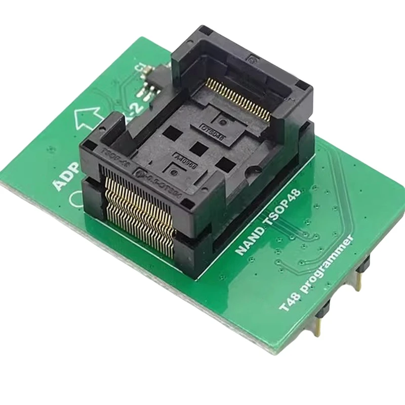 TSOP48 NOR Programmer Adapter Wire Burning Socket For T48 ADP F48 EX2 TSOP48-2 Chip Socket
