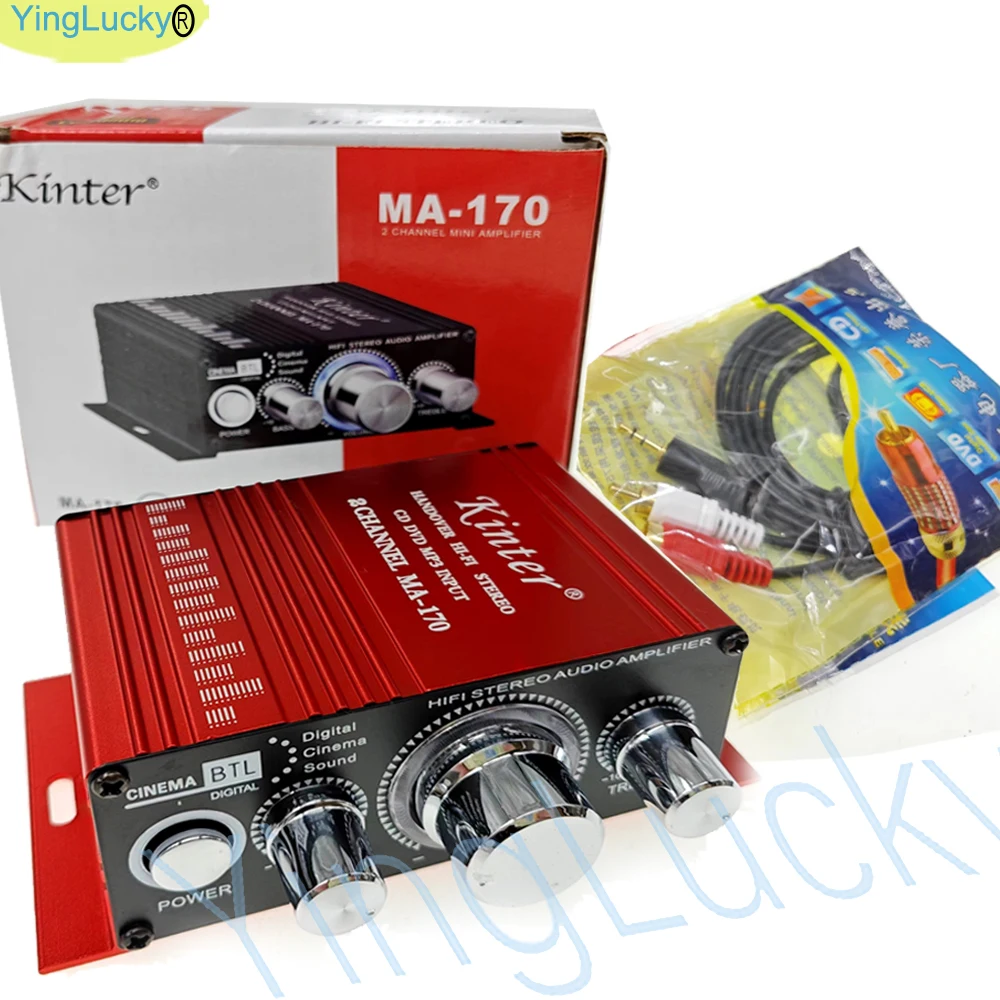 

Arcade Machine Parts Amplifier Amplifier LED HI-FI Stereo Amplifier Power Amplifier for Arcade Cabinet Machien Parts DVD MP3 Pla