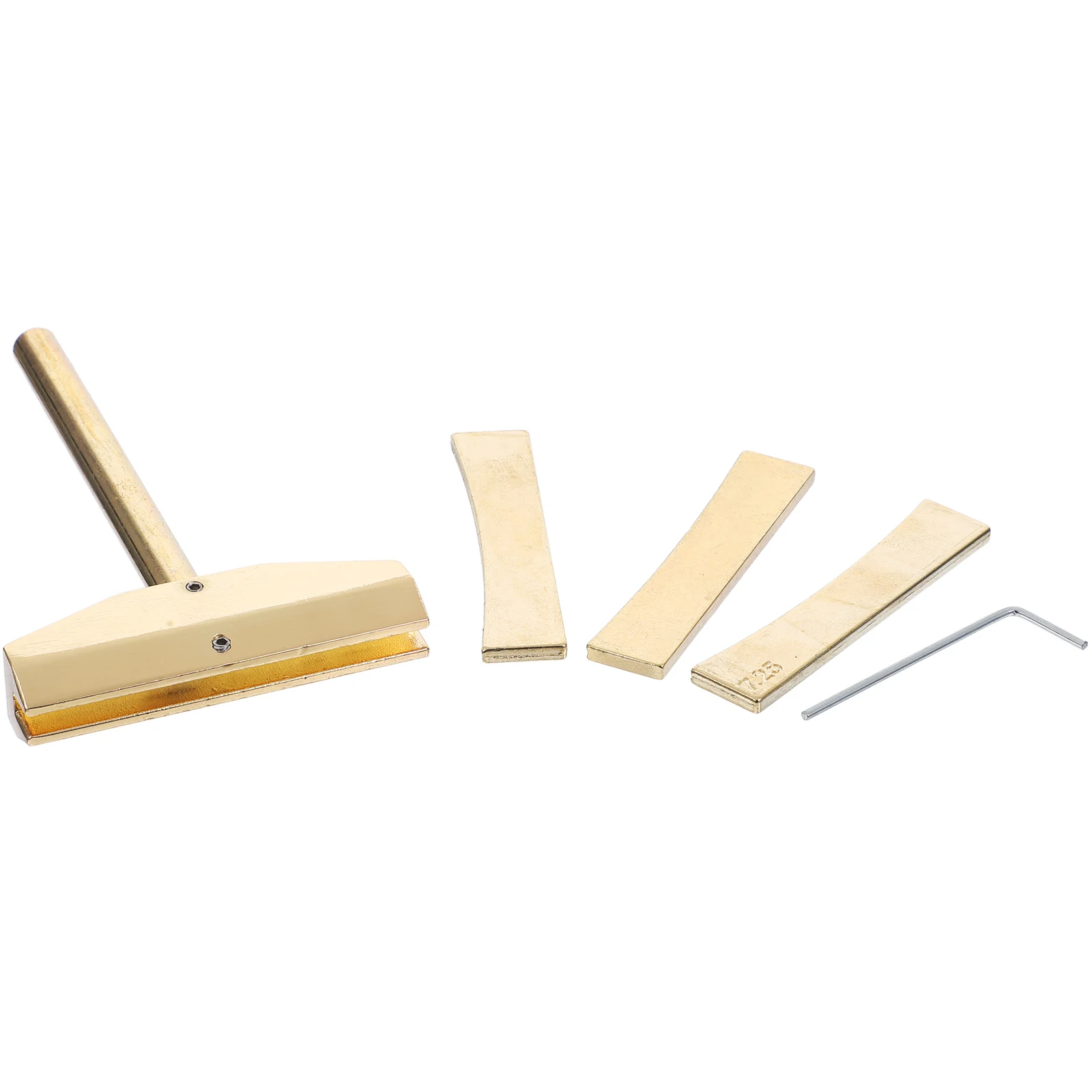 

Guitar Fret Installation Tool Set Alloy Fret Press Caul Luthier Electric Bass Repair Durable Metal Wrench Guitar Components