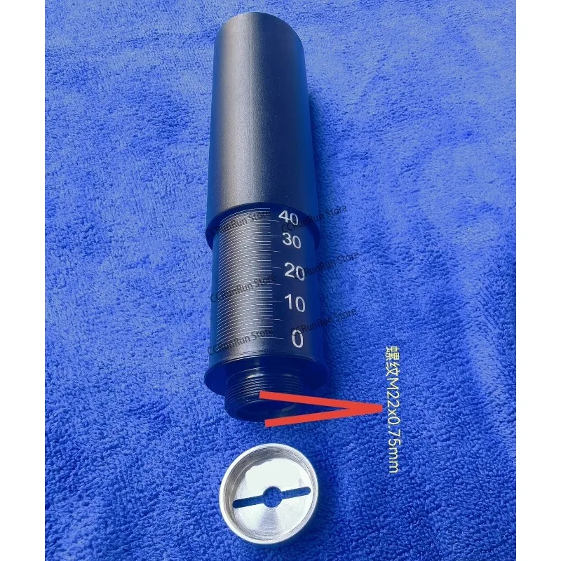 Lentille de collimation pour dilatateur de faisceau laser 10X, lentille optique télescopique rétractable à pompage laser