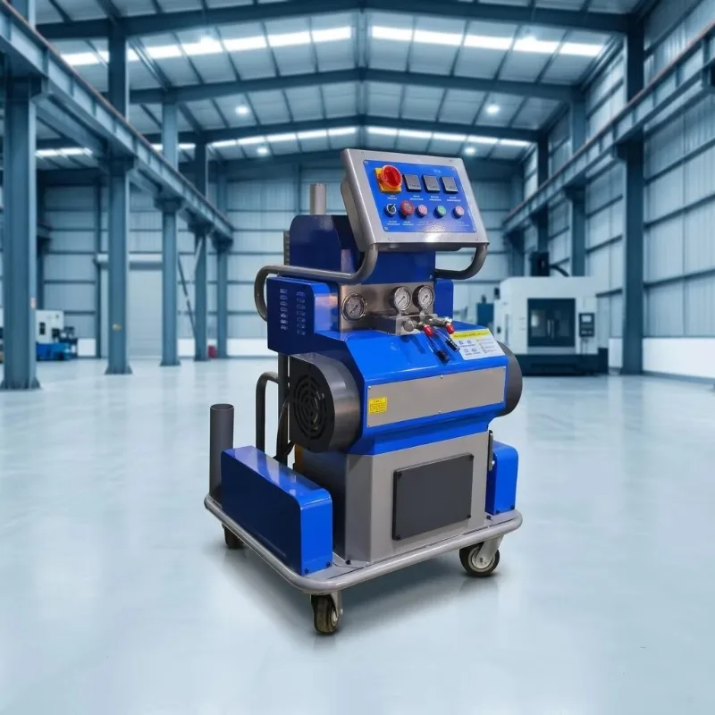 Mobile PU Foam Spraying Equipment Two Component Polyurethane Machine Adjustable Pressure For Insulation Projects