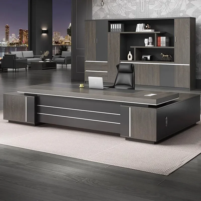 

Multifunction Home Furniture Computer Offices Office Desk Work Organizer Desks Gaming Table Executive Modern Room Offer Corner