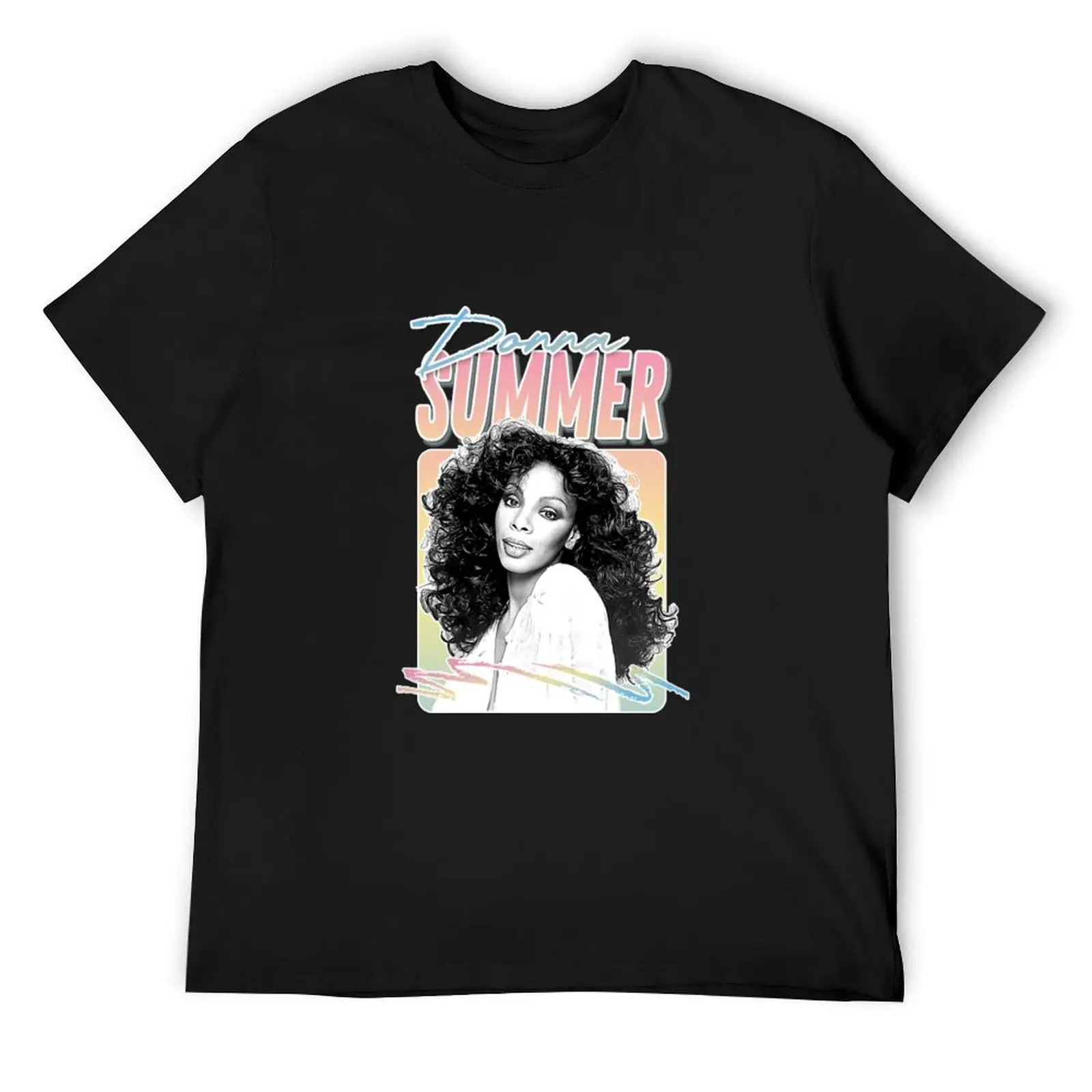 Donna Summer T-Shirt oversized graphic tee customs design your own anime t shirts for men