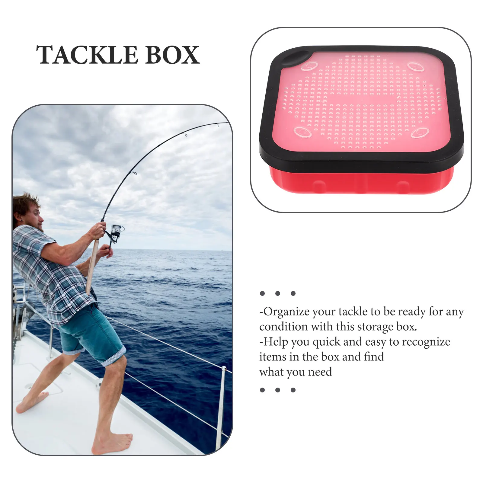 

Live Case Lure Storage Carp Tools Containers Pp Holder Professional Bait Multi Function Fishing Outdoor Bait Box Breathing