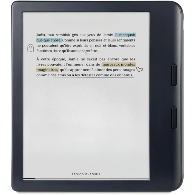 eReader | 7” Glare-Free Colour E Ink 3 Display | Dark Mode Option