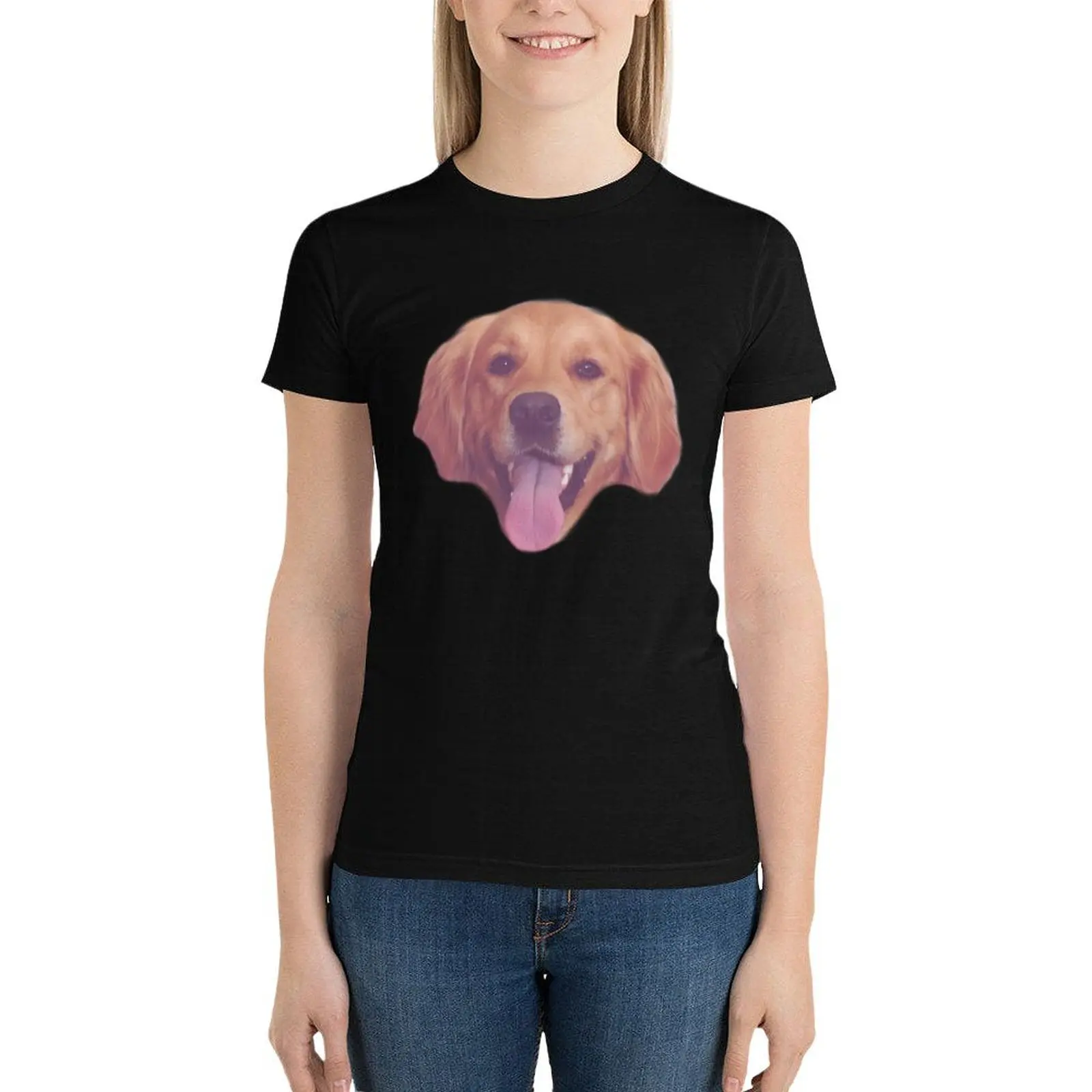 

Vintage Doggy T-Shirt anime clothes Aesthetic clothing tees cute tops western t shirts for Women