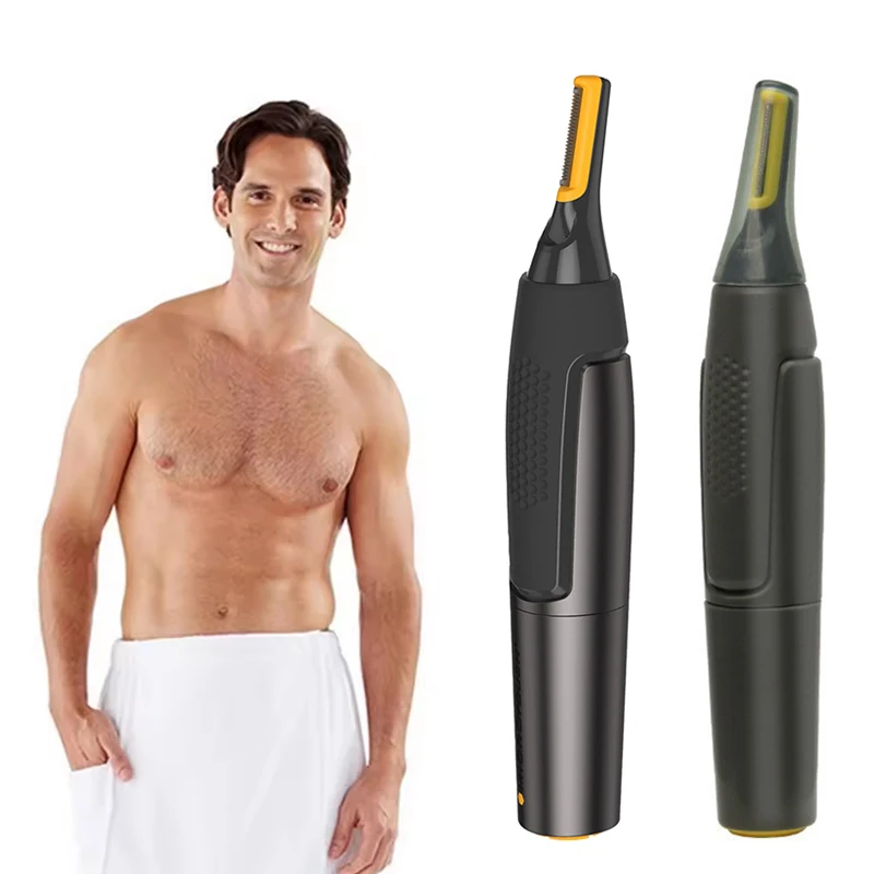 Nose Ear Hair Trimmer For, Men Grooming Kit Electric Eyebrow Beard Trimmer Micro Nose and Ears Trimmer