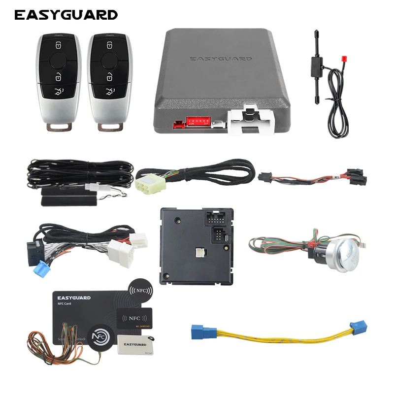 

EASYGUARD Plug &Plug PKE Remote Starter With Push button to start Fit For Mercedes V class W447 V250 V260, VITO, Metris