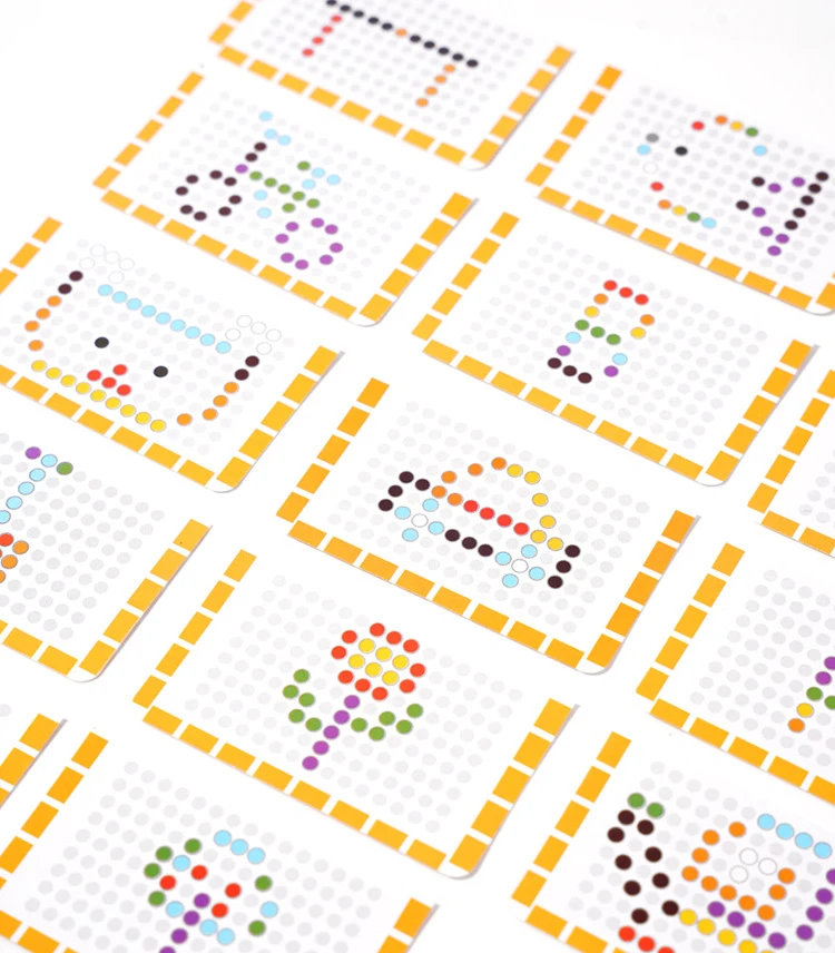 Magnetische Sortierspiele Montessori Puzzle Spielzeug Labyrinth Bord Lernen Farbe Zählen Anzahl Klassifizierung Holz Lernspielzeug – Detail 7