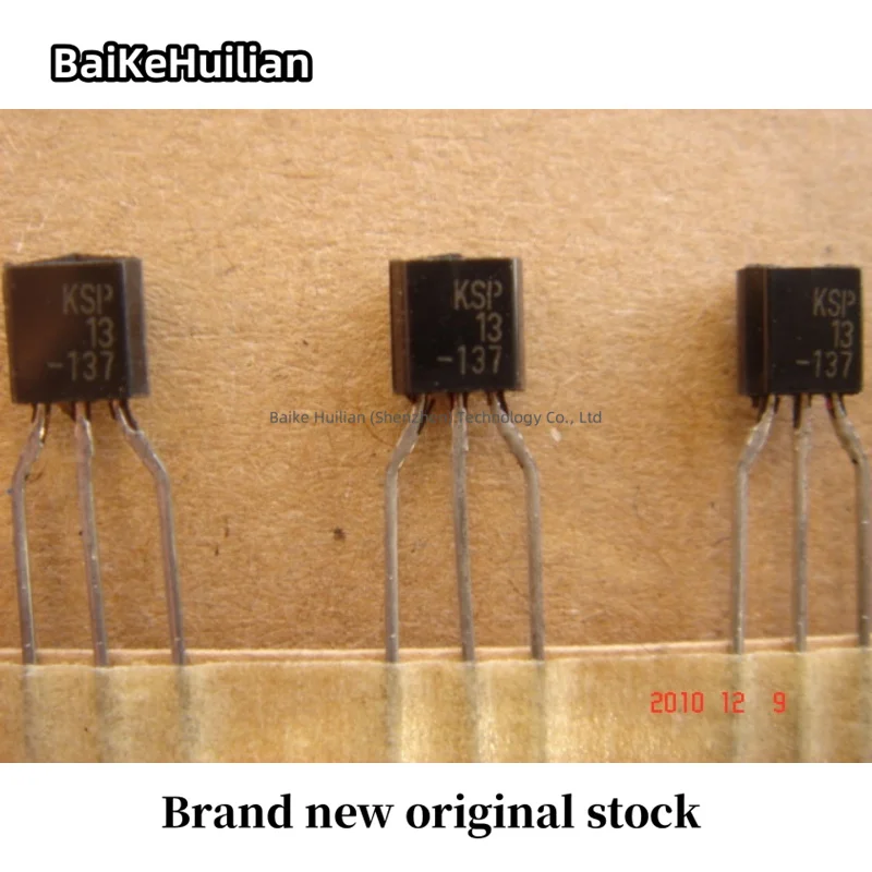 

50pcs/lot KSP13 MPSA13 Darlington Transistor TO92 brand new original stock