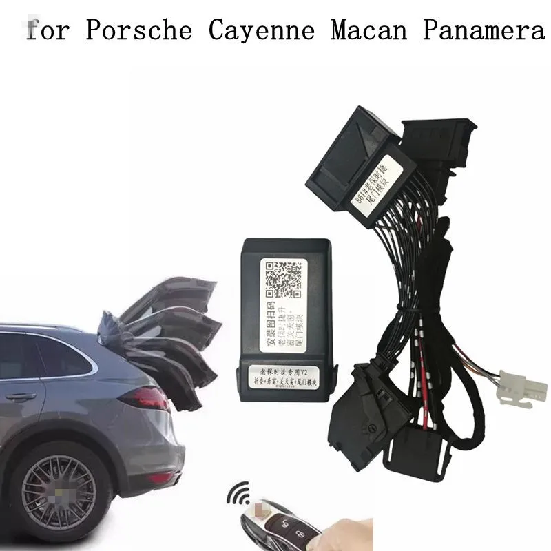 Electric Trunk Tail Switch Module Remote Control Key Control Closing System Power Liftgate For Porsche Cayenne Macan 2011-2017
