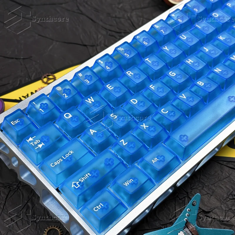 

Fog transparent PC transparent keycap support wooting EZ63MADE68 hero68ND63 night magic magnetic axis keycap