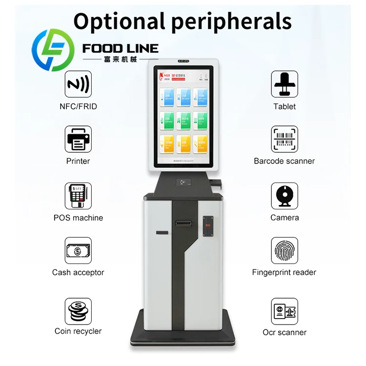 Customize Professional Currency Exchange Machine Mobile Payment Terminal Self Service Kiosk EMV Certified Secure System