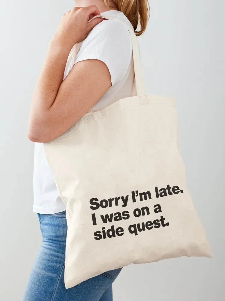 Sorry I'm late. I was on a side quest. Tote Bag Women's handbag supermarket folding bag tote bag screen