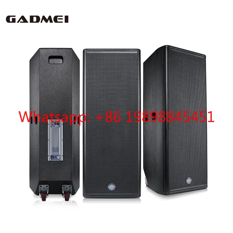 Amplifier Module Karaoke Dj Subwoofer Powered Active Speakers of Outdoor MORIN DSL-215 for 1200W 15 Inch Professional