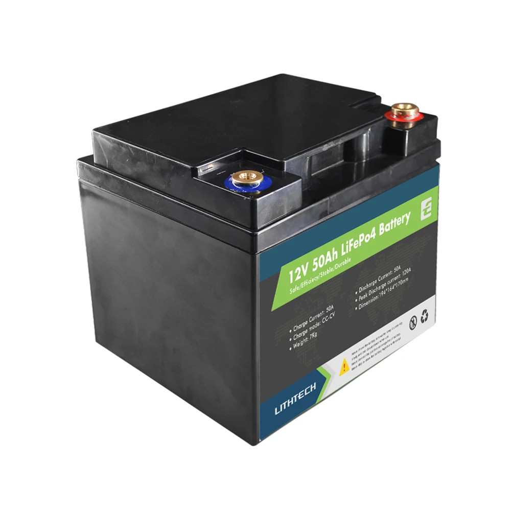 Maintenance Free Sealed Battery Solar storage battery deep Cycle 12v 50ah solar battery