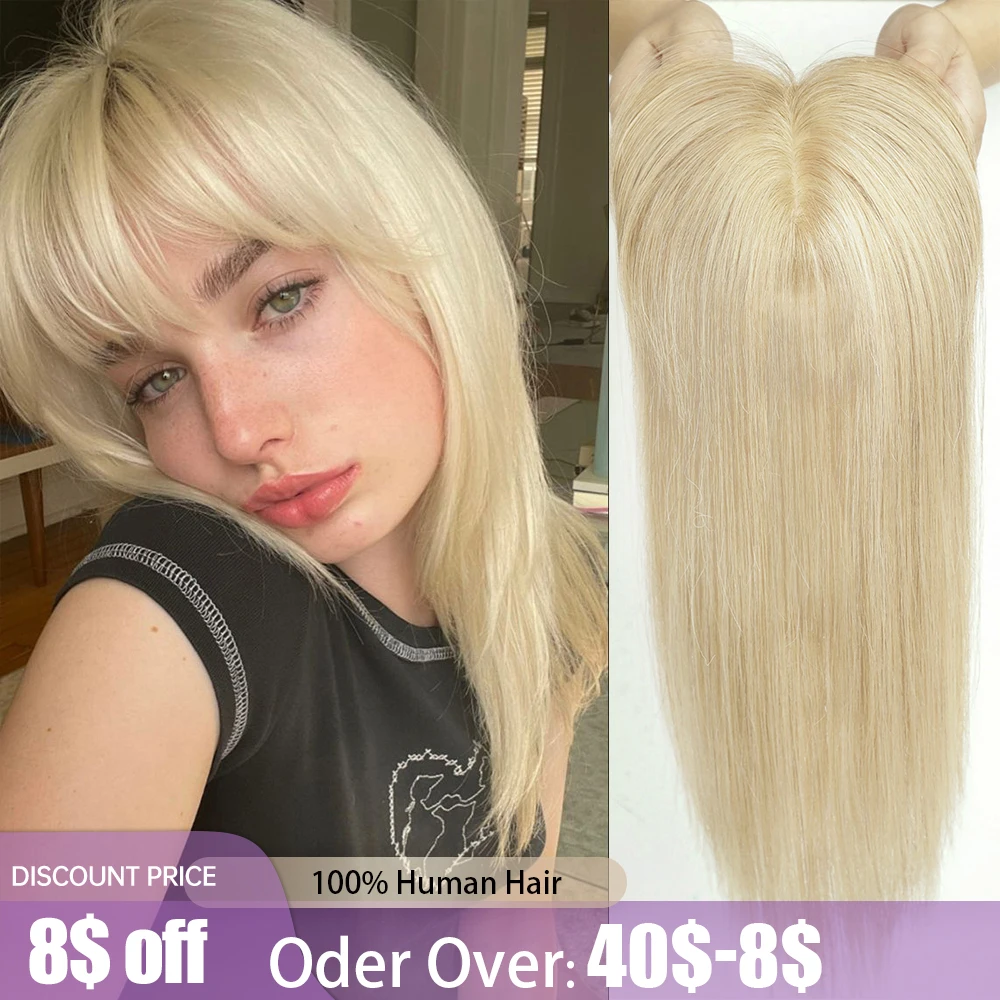 blonde-human-hair-toppers-with-bangs-straight-hair-pieces-extension-clip-in-remy-human-hairpieces-for-women-silk-base-toppers