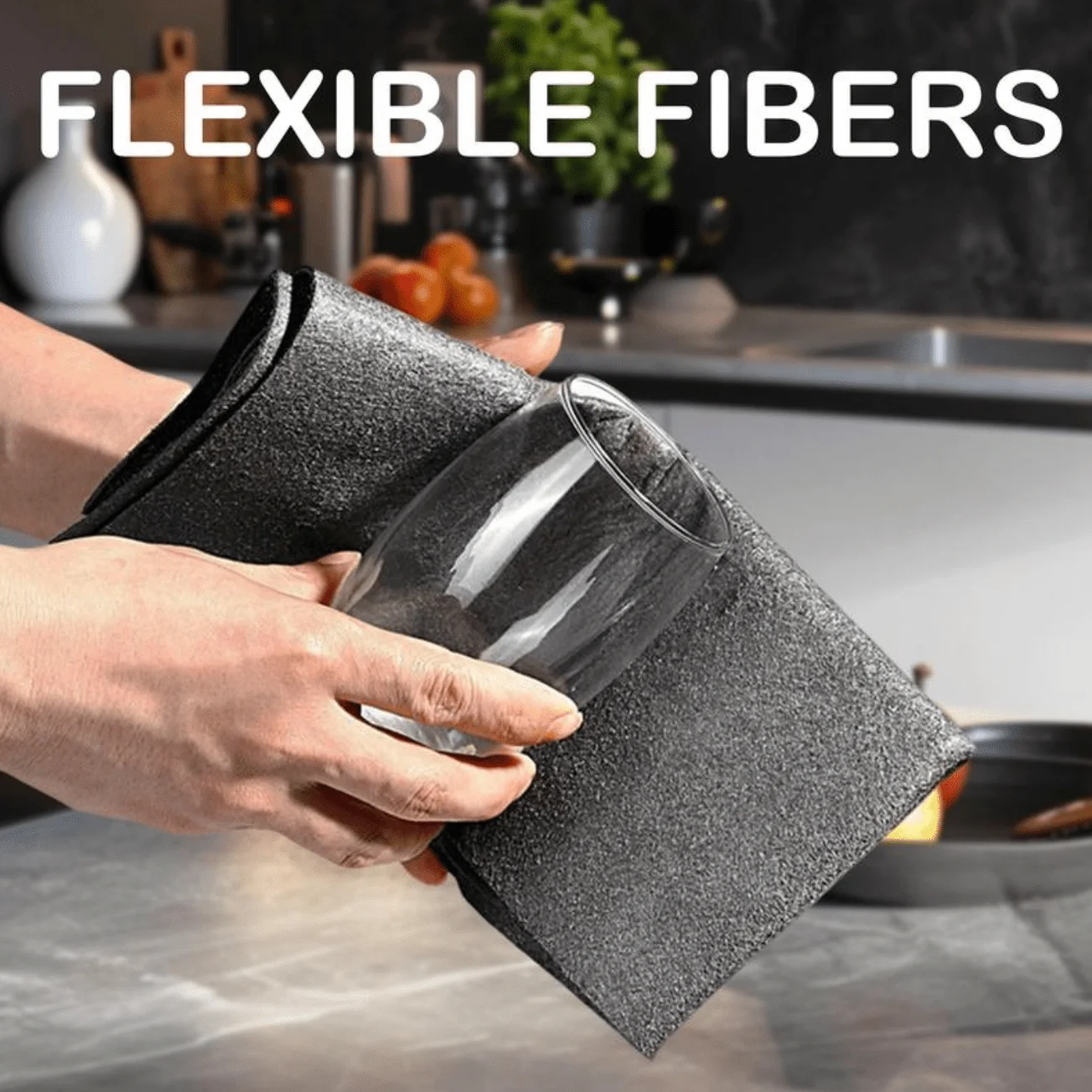 

Magic Cleaning Cloth, Reuseable Thickened Streak Free Magic Cleaning Wipes, Microfiber Cleaning Cloths for Windows Glass Car