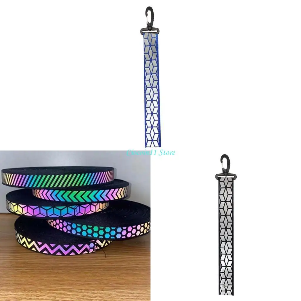 

Y1UB Ofterctor Pendant Traft Marker для ночной велосипедной сумки полосы автомобиля Keyring