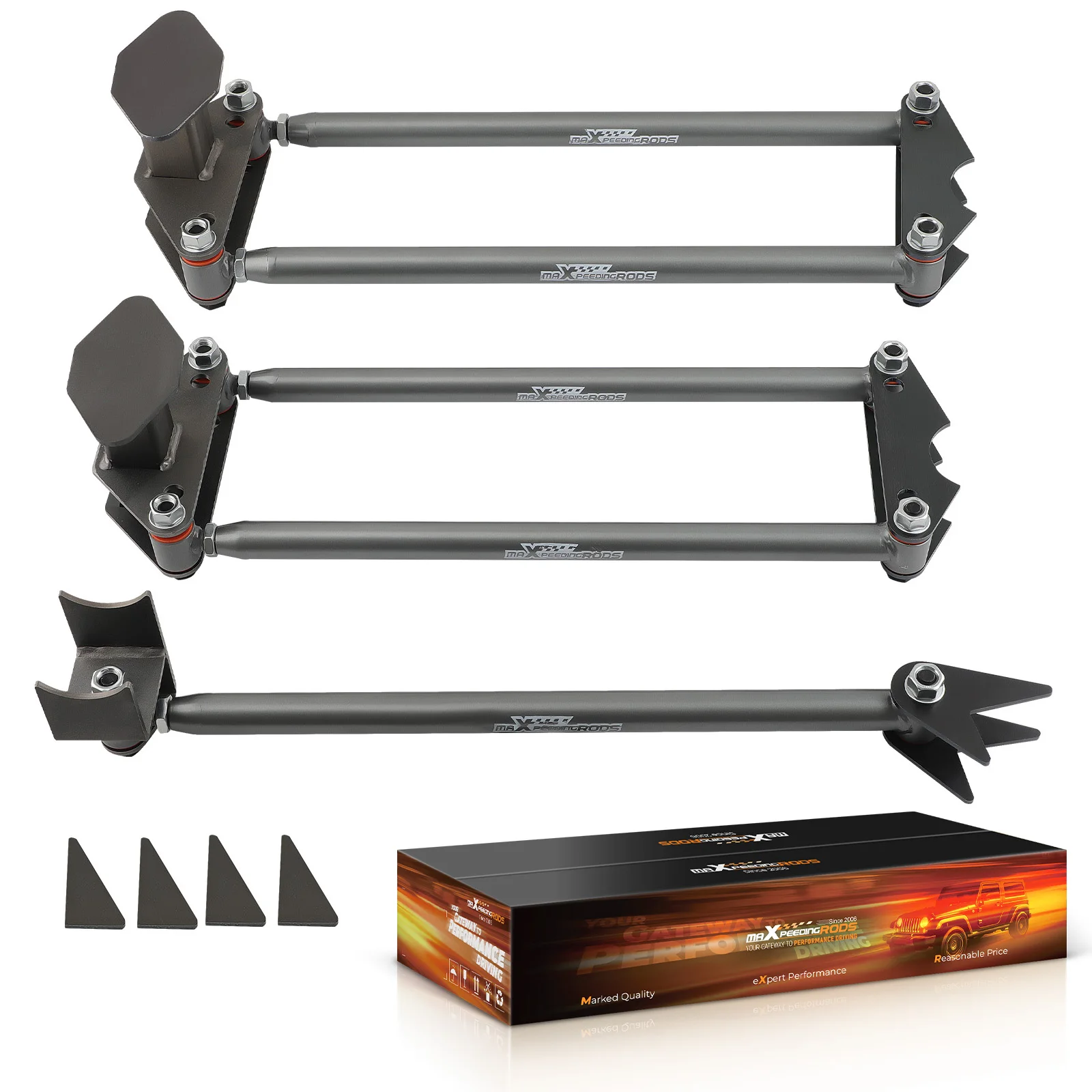 

Универсальный задний приварной комплект подъемного комплекта 4-звенной подвески для сверхмощных стальных стержней диаметром 24 дюйма