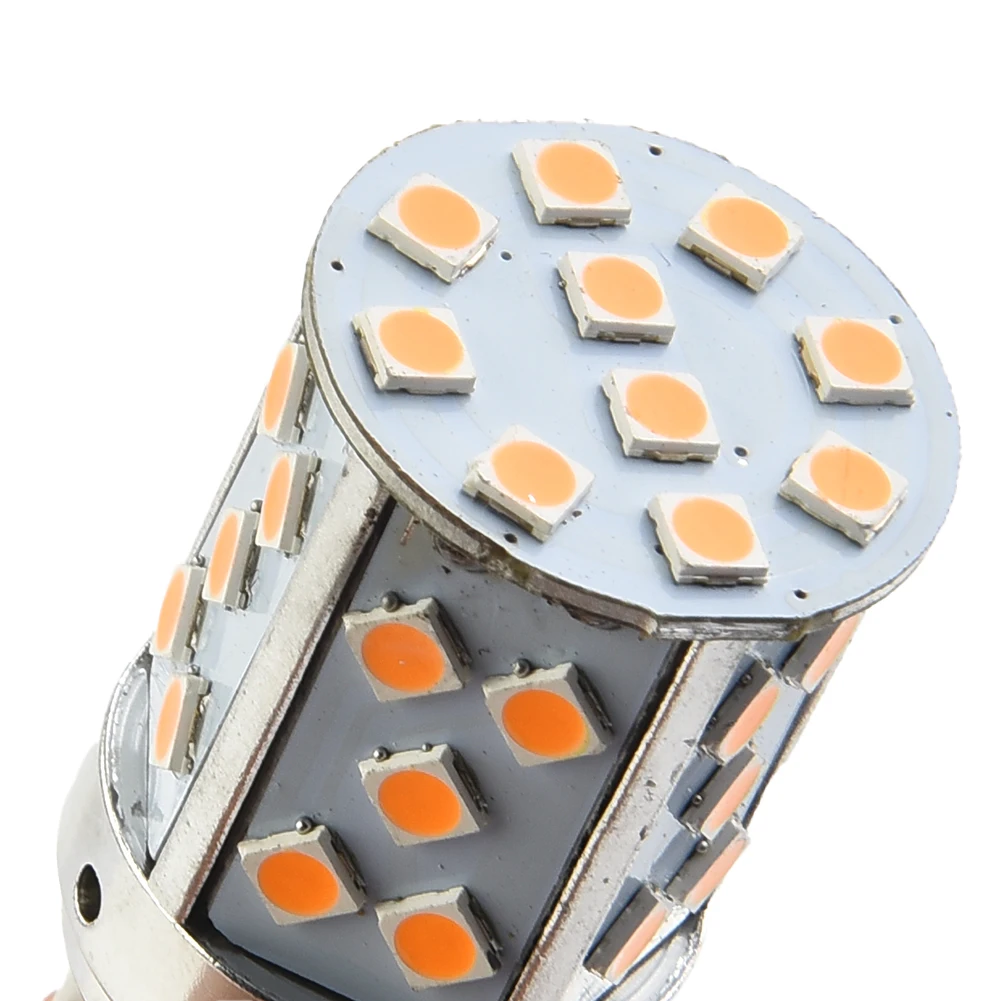 

No Hyper Flash No Resistor Required LED Turn Signal Bulb, BAU15S 7507 PY21W, Bright Amber Glow, Fitment for Most Japanese Cars