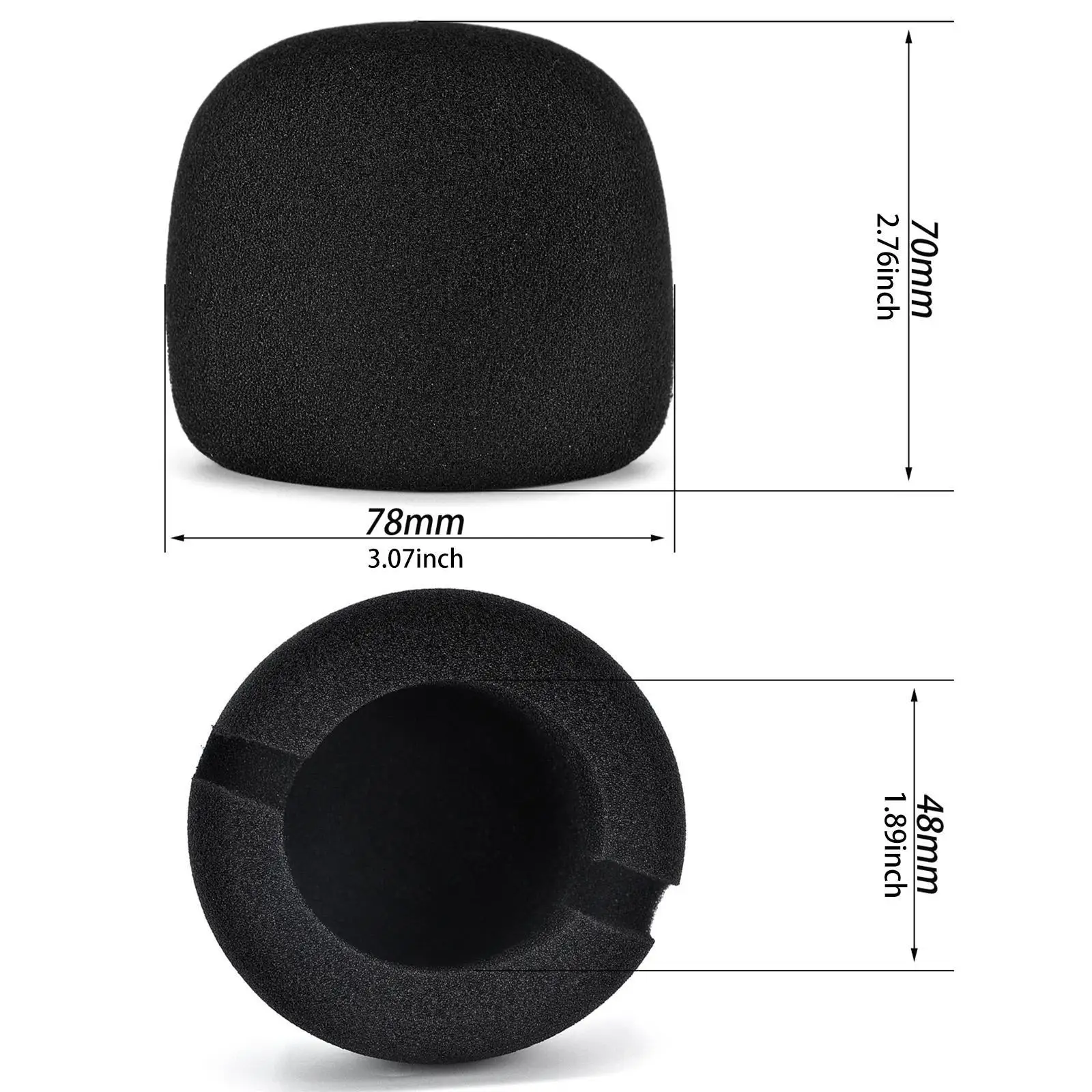 マイクダストカバー会議室KTVバー用多機能フォームカバー