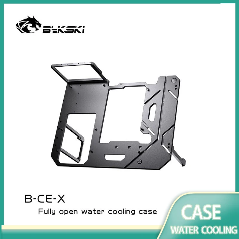 Granzon Open Frame Chassis Distro Plate Water Cooling Computer Case Vertical Horizontal, DIY Display B-CE-X