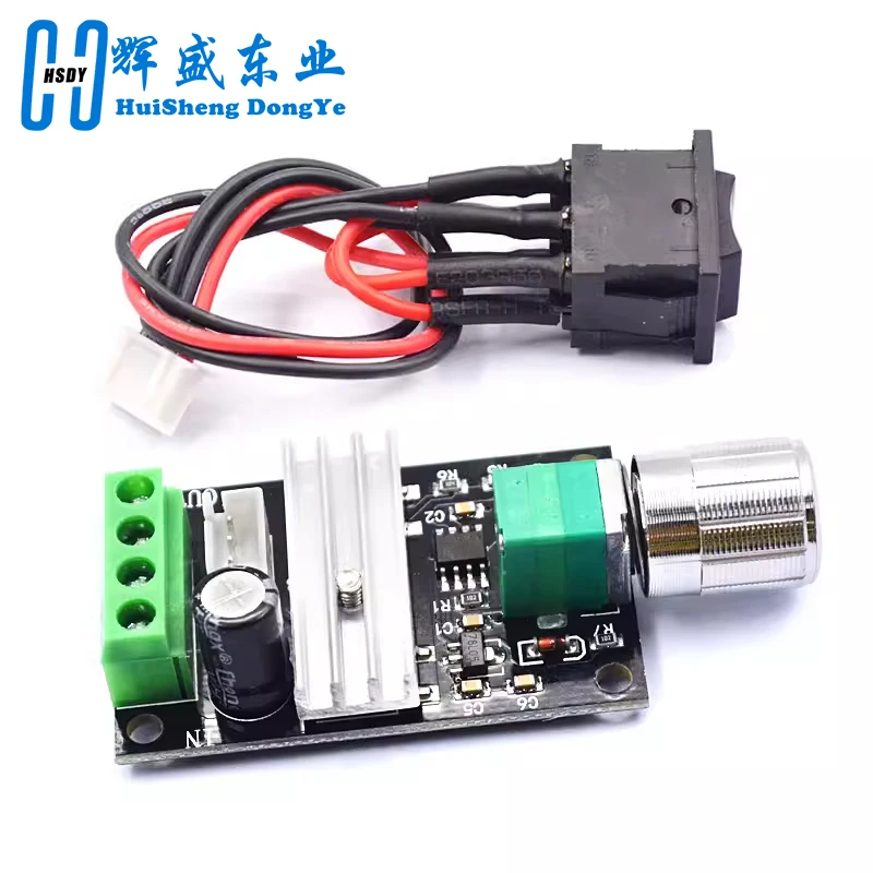 DC 6V 12V 24V 28V 3A 80W DC Motor Speed Controller PWM Snelheid verstelbare Omkeerbare Schakelaar 1203BB DC Motor Driver Omkeren