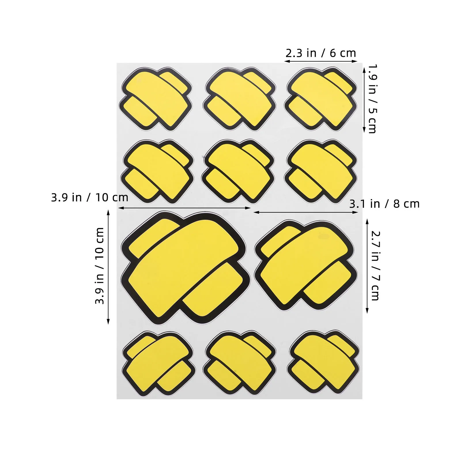 11 stücke Auto Verband Aufkleber Wasserdicht Scratch Abdeckung Aufkleber Für Fahrzeug Stoßstange Tür Dach Stamm Langlebig Automotive Peel Stick Reparatur