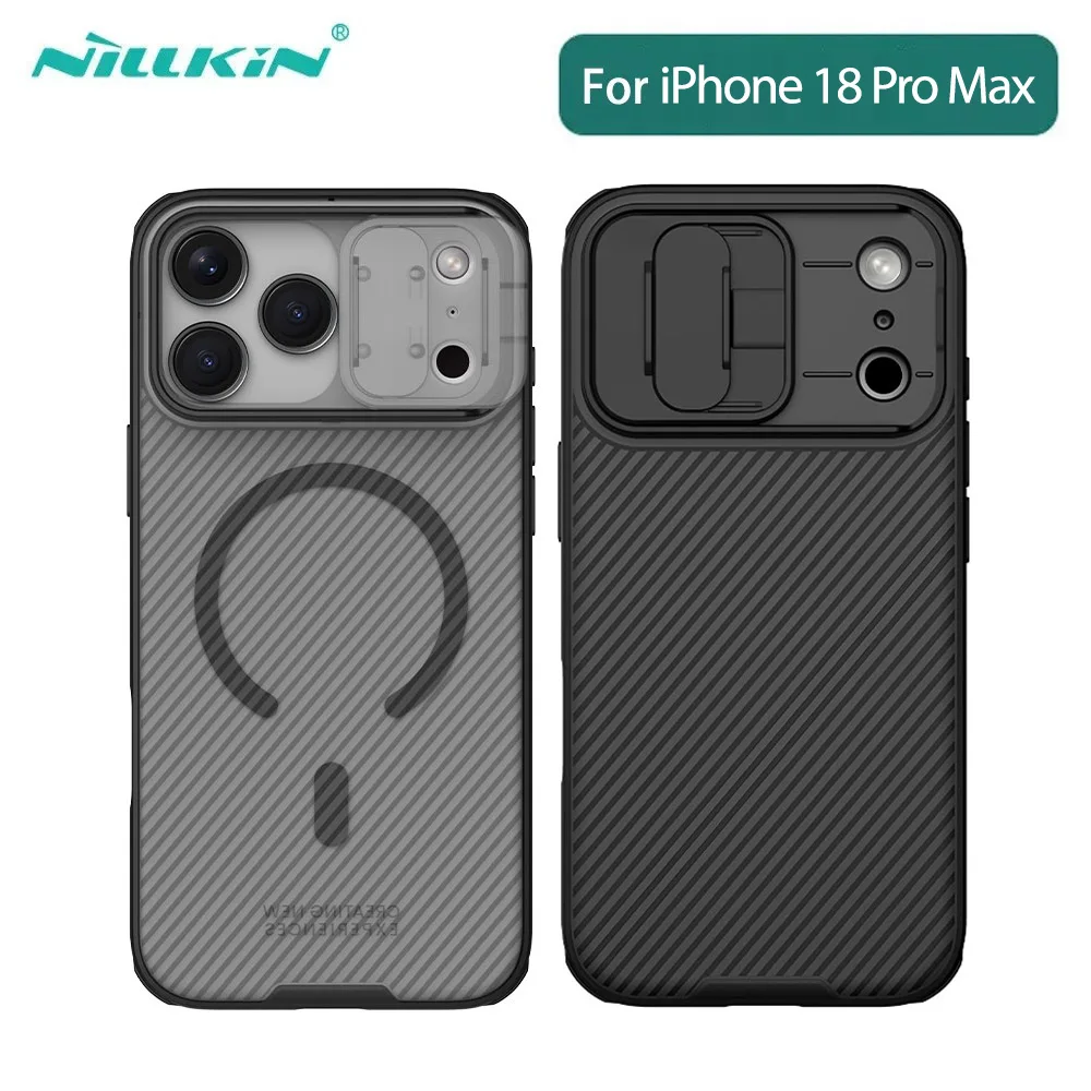 NILLKIN Etui Magsafe do iPhone 18 Pro Max iPhone 18 CamShield Pro z magnetyczną osłoną obiektywu