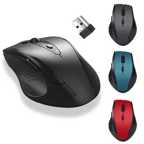 2.4Ghz Wireless Mouse Gamer for Computer PC Gaming Mouse with USB Receiver Laptop Accessories