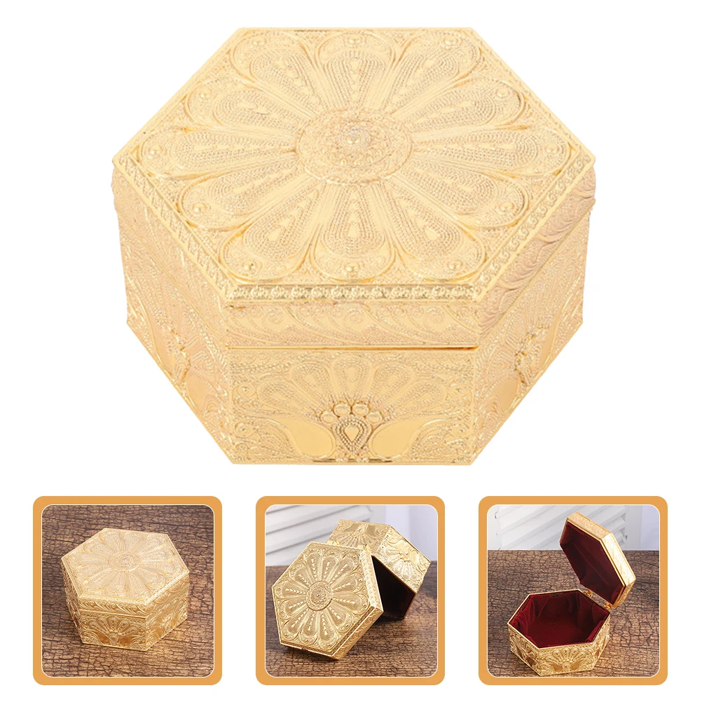 

Портативная шкатулка для драгоценностей для женщин и девочек, серьги, ожерелья, чехол для хранения, органайзер, держатель для колец, настольный контейнер для безделушек, легкий вес