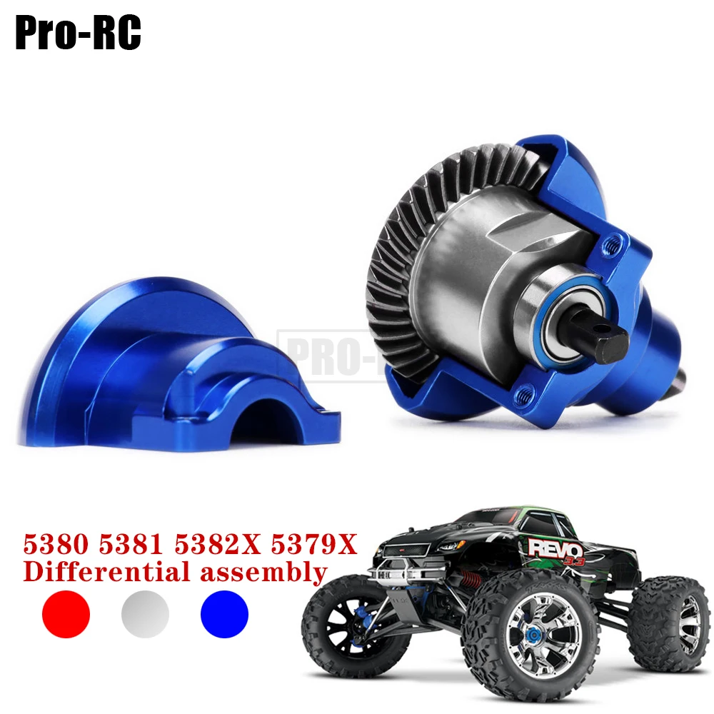 

1Set Defferential Assembly 5380 5381 5379X Diff Set for Traxxas 1/10 Revo (53097-3) Slayer Pro 4X4 (59076-3) RC Crawler Car Part