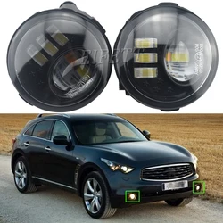 Fast Delivery LED Fog Light For Infiniti FX FX35 2006 2007 2008 2009 2010 2011 2012 Front Bumper Headlight Daytime Running Lamp