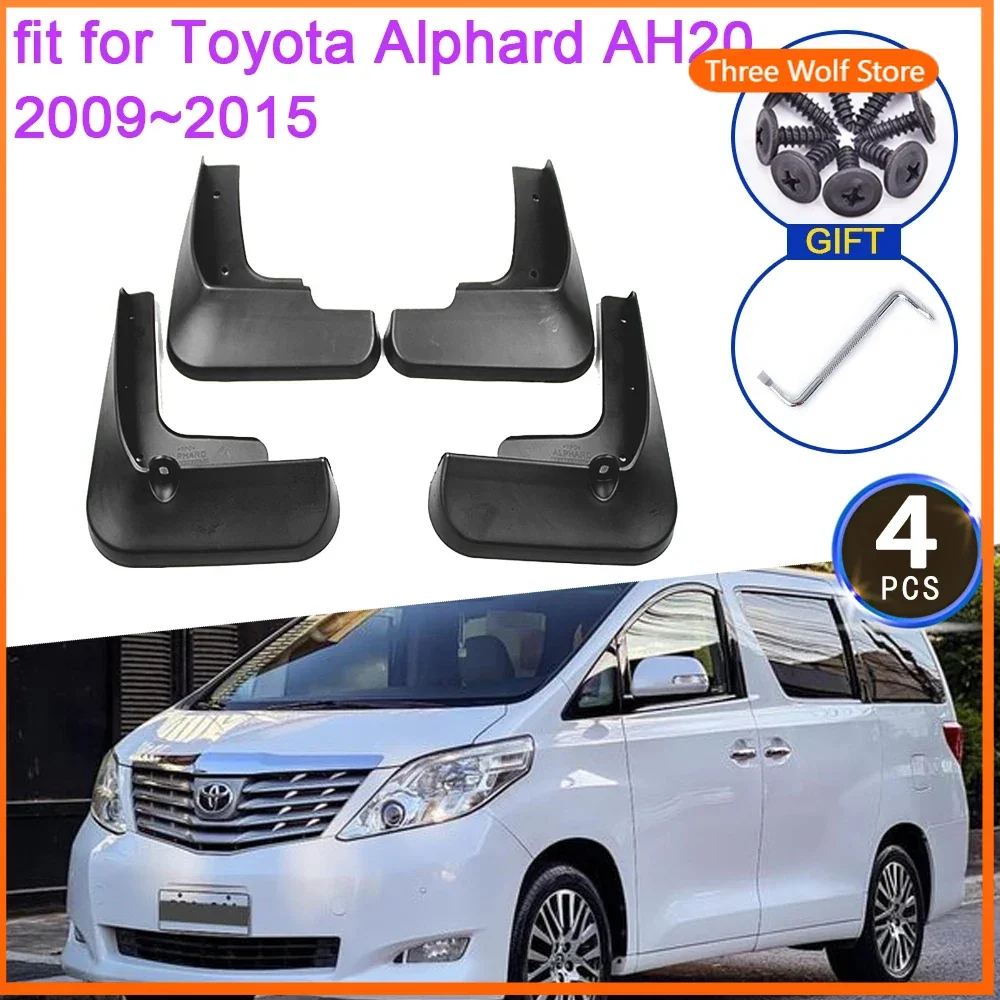 

Для Toyota Alphard Vellfire 20 AH20 2009 2010 2011 2012 2013 2014 2015 брызговики крылья брызговики аксессуары для передних колес