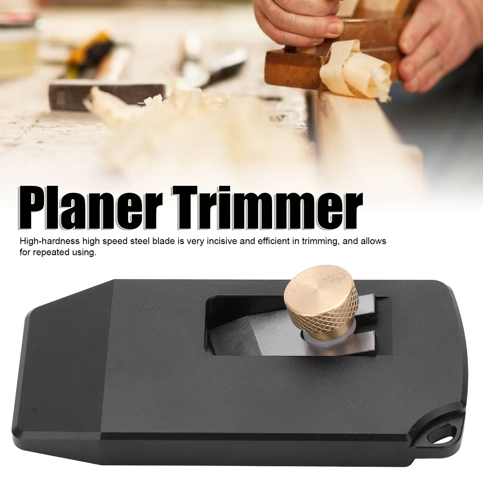 Woodworking Edge Trimmer Banding Planer Manual Wood Trimming for PVC ABS Melamine Veneer