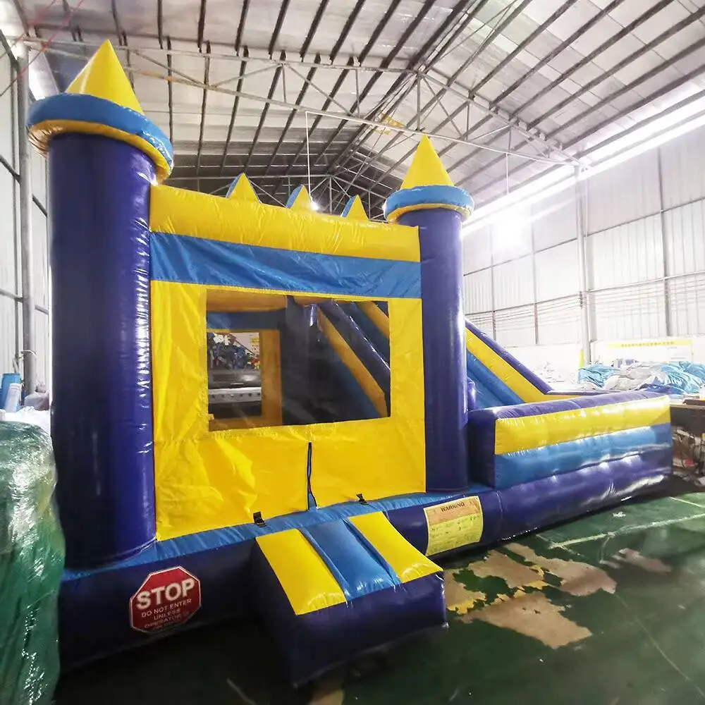 Commercial Grade Inflatable For Kids And Adult Jumping House Bouncer Castle With Slide