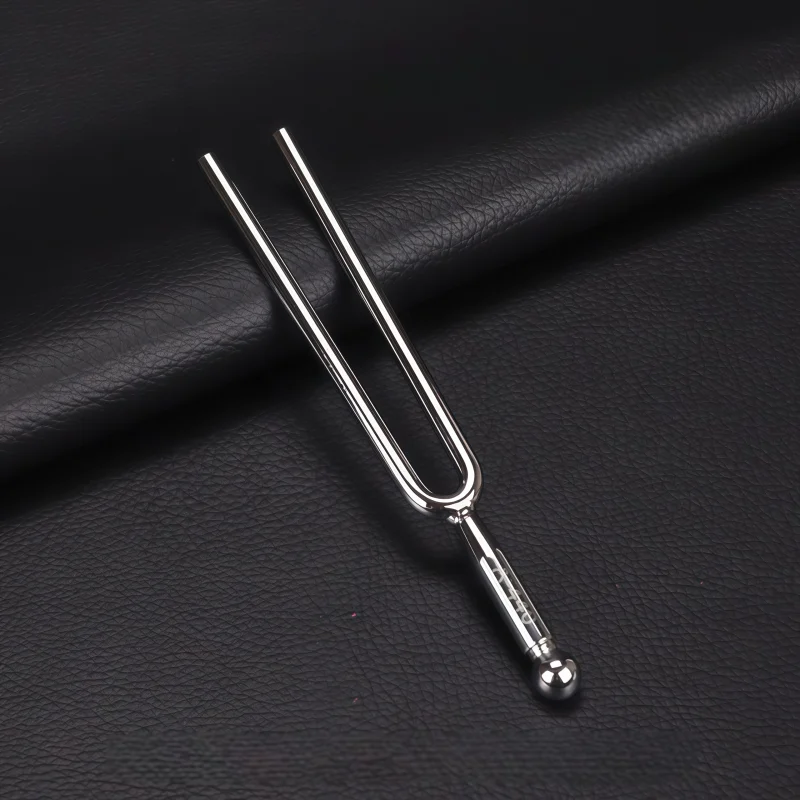 Accurate Professional Stainless Steel Tuning Fork 440Hz Standard Tone Tool for Piano Violin Erhu Teaching Wholesale Bulk Pack