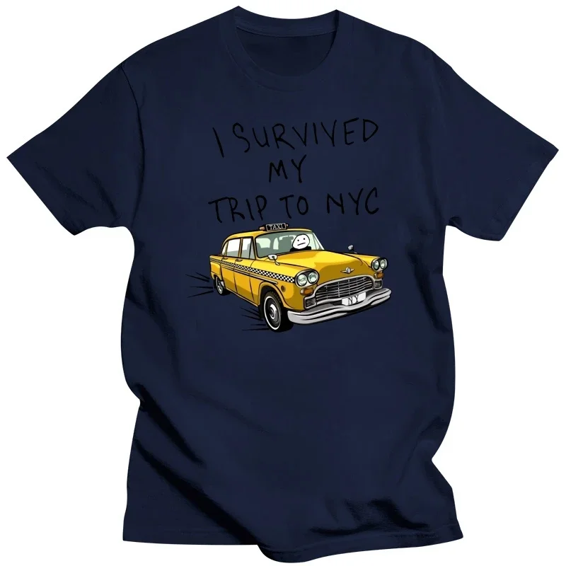 men Fashionable Shirts  Trending(1) Peter Parkers  I Survived My Trip to NYC Classic Style Shirt for Men   graphic men clothing