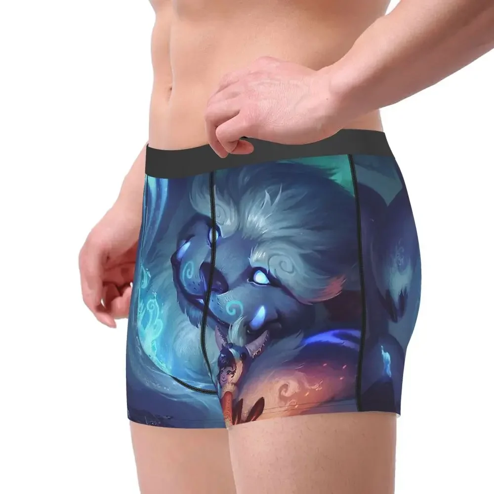 Nunu Willump League of Legends LOL MOBA Games Underpants Homme Panties Man Underwear Sexy Shorts Boxer Briefs