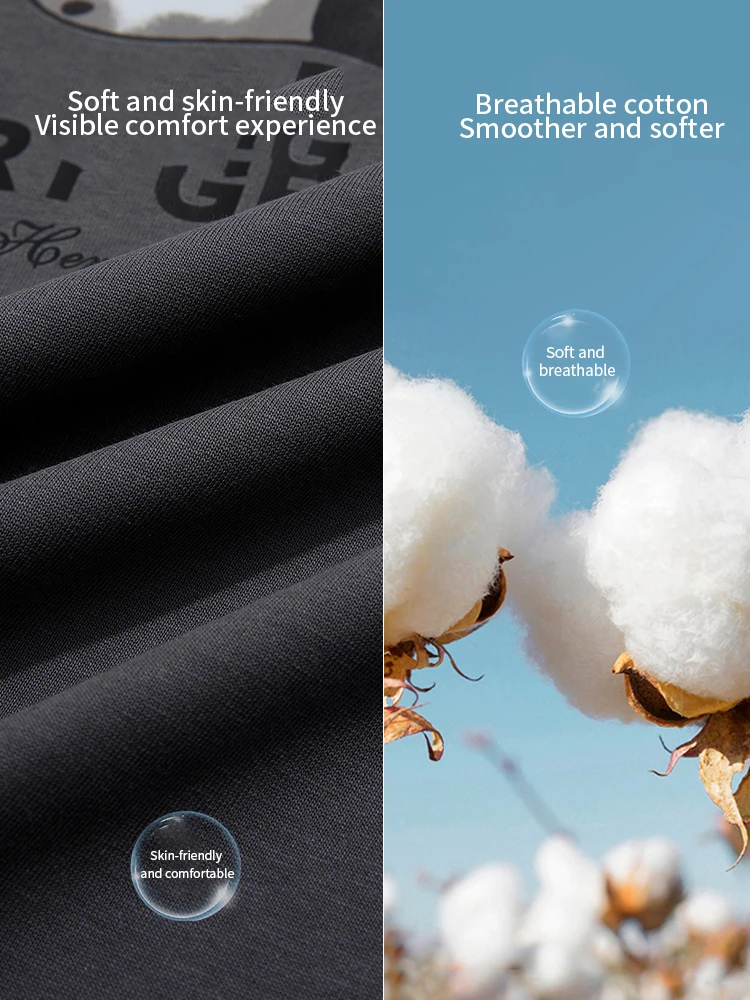 I BELIEVE YOU T-shirt grigia comoda e traspirante Estate 2025 Lettere Cartoon Stampato Tees Manica corta Spalla Top 2252016003