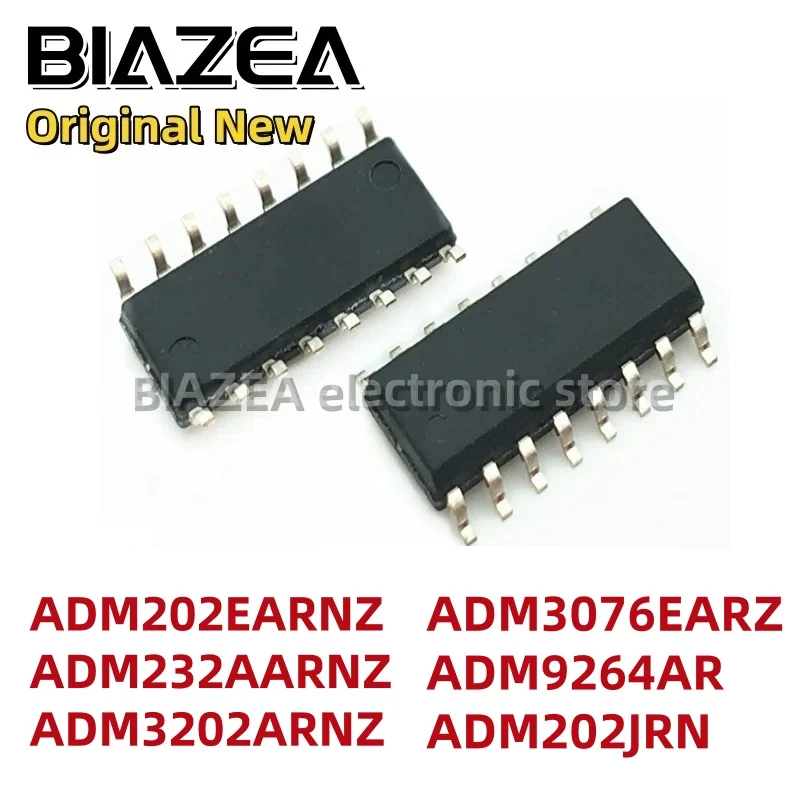 1piece ADM202EARNZ ADM232AARNZ ADM3202ARNZ SOP16 Chipset