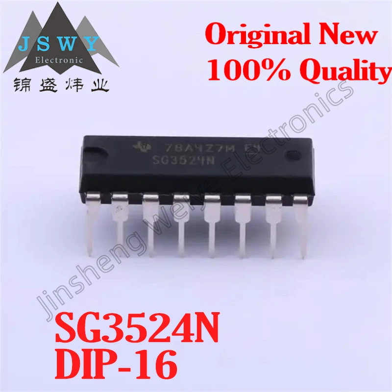 

(10/50 pcs) SG3524N DIP-16 SG3524 Pulse Width Modulation (PWM) Controller Chip/Brand New Original Stock Electronics