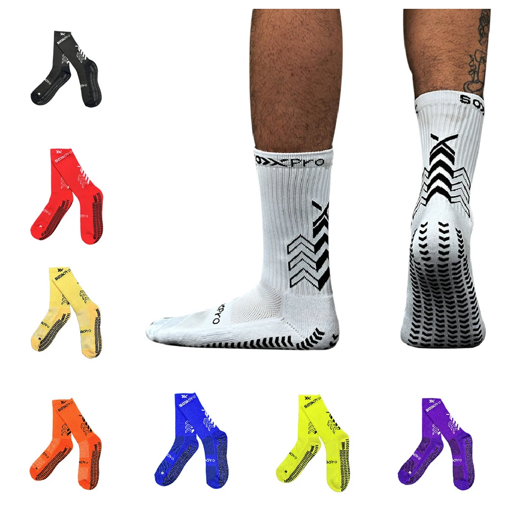 Men\'s Long and Short Football Socks Towel Non-slip Soccer Basketball Novelty New Soccer Basketball Socks Factory Outlet