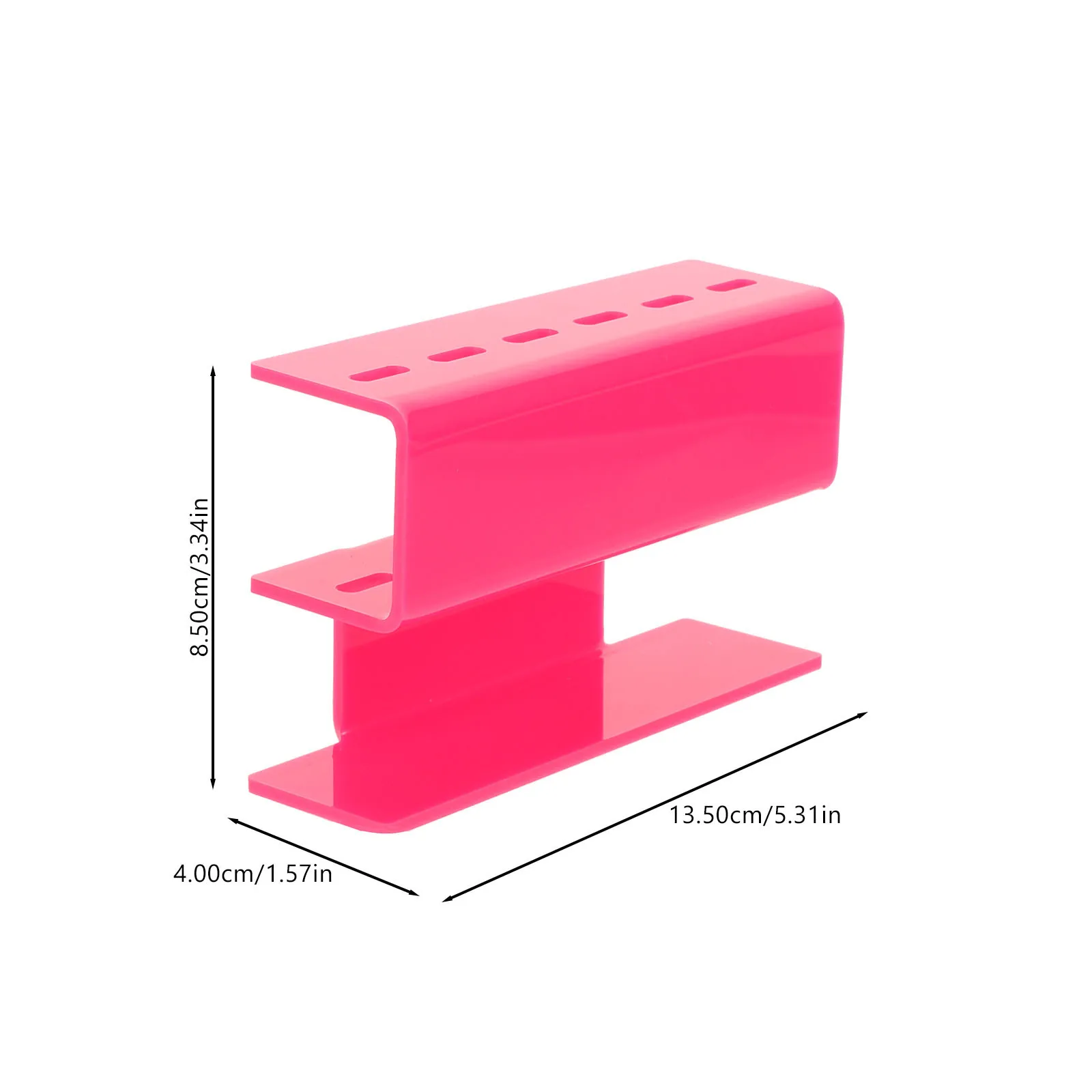 Acrylic Eyelash Extension Tweezers Storage Rack Sturdy Clear Lash Extension Tools Holder Compact Organizer Stand for Home