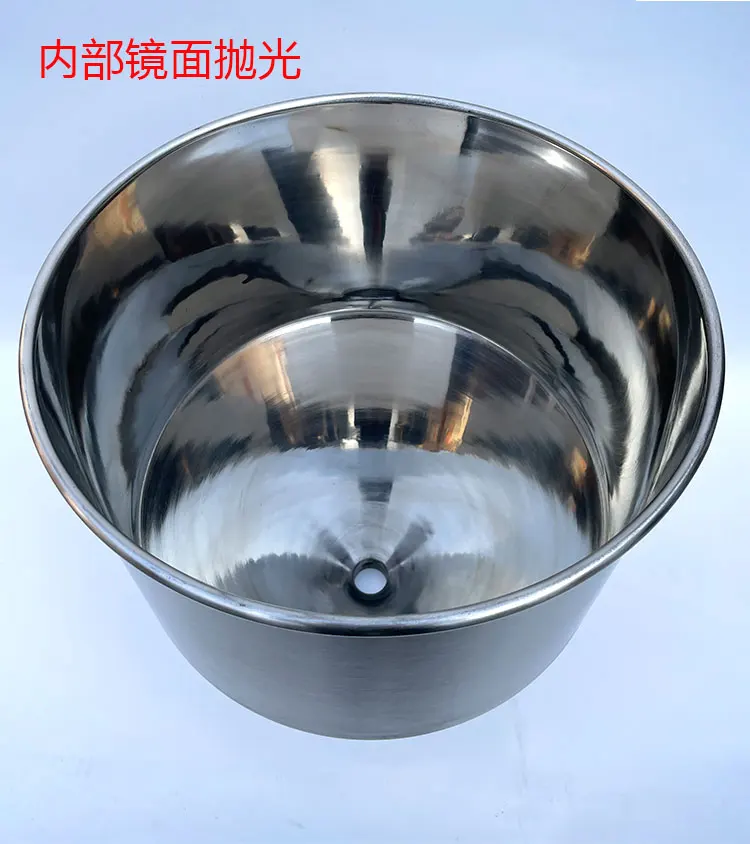 Large Diameter Stainless Steel Funnel with Shelf Feeding Hopper Control Switch Quantitative Ball Valve